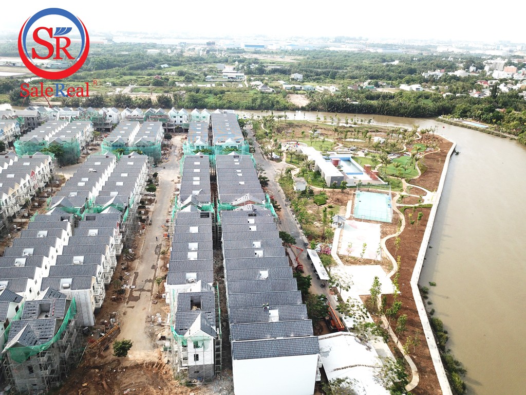 Công viên 2,4 ha ven sông đang được hoàn thiện 