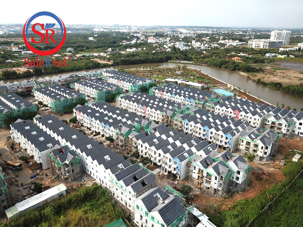 Dự án đang hoàn thiện để bàn giao nhà